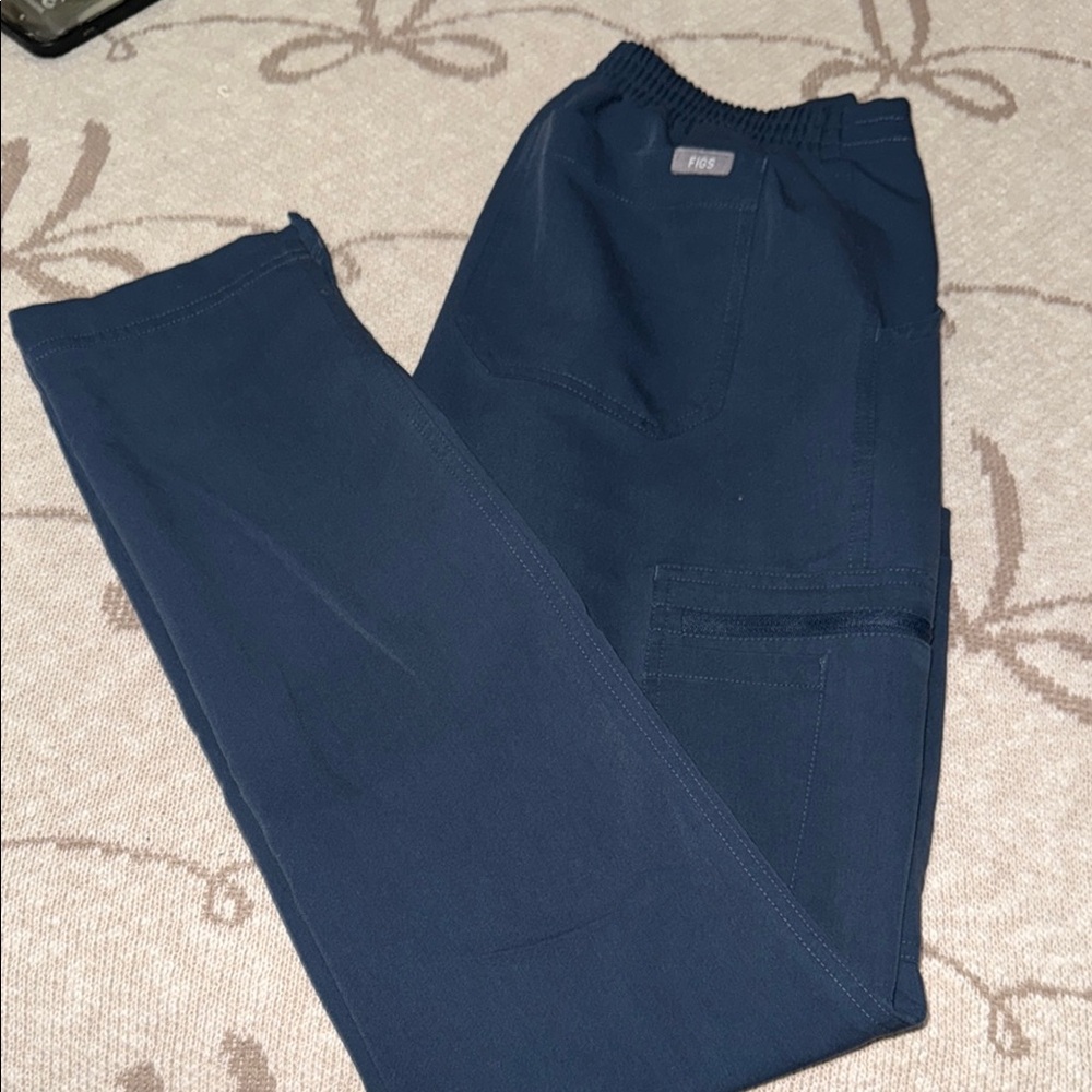 Figs Navy Blue Women's Scrub Pants